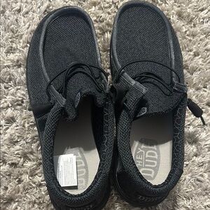 Hey Dude Kids Charcoal Sneakers